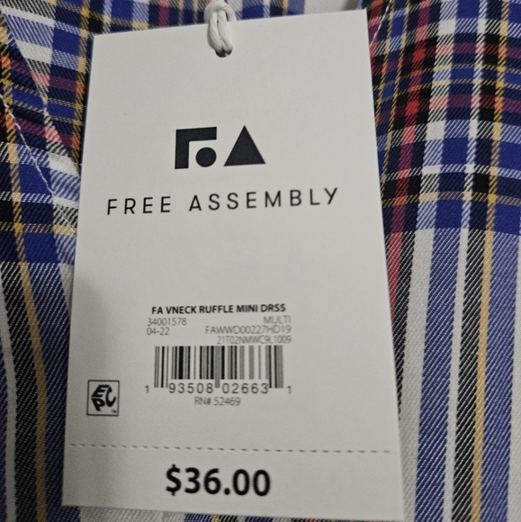 Free Assembly Dress - Picture 3 of 3